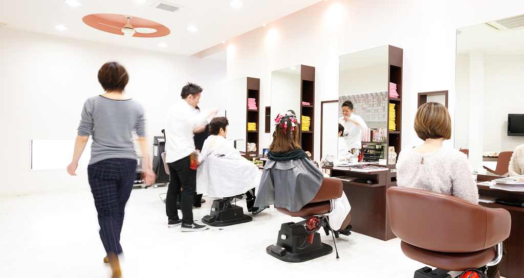 磐田の美容室Mitsuru 店内写真1